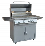 Professional 4 Burner 32 Inch BBQ Grill