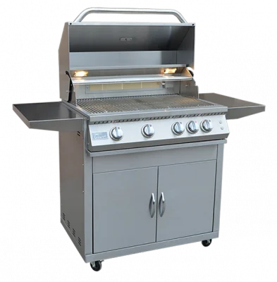 Professional 4 Burner 32 Inch BBQ Grill