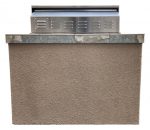 Kokomo The Cayman 5' BBQ Island with 4 Burner Built In BBQ Grill - Image 2