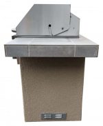 Kokomo Antigua 6' BBQ Island Built In BBQ Grill Side Burner and Bar on one Side - Image 3