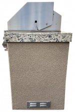 Kokomo The 5' Maldives BBQ Island with Built In 4 Burner BBQ Grill and Access Door - Image 2