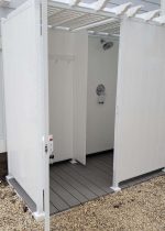 Avcon Enclosures C1 46" - Four Sided Tripple Enclosure 80" White Walls - Image 6