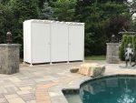 Avcon Enclosures C1 46" - Four Sided Tripple Enclosure 80" White Walls - Image 11