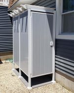 Avcon Enclosures D1 36" X 36" - Three Sided Double Enclosure 80" Walls - Image 3