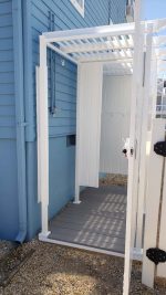 Avcon Enclosures D2 46" X 46" - Three Sided Double Enclosure 80" Walls - Image 7