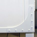 Avcon Enclosures C2 46" - Four Sided Tripple Enclosure 80" White Walls - Image 9