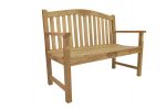 Anderson Teak 50" Round Rose Bench - Image 2