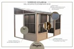 Gazebo Penguin - Florence - Wall Mounted Solarium 8x12 Metal Roof - Image 4