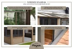 Gazebo Penguin - Florence - Wall Mounted Solarium 8x12 Metal Roof - Image 5