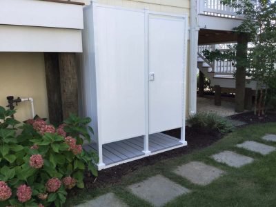 Avcon Enclosures D3 36" X 36" - Double Enclosure 80" Walls