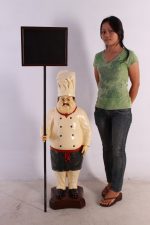 Cook with Chalkboard 4' Tall - Image 4