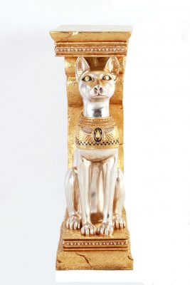Egyptian Cat Pedestal