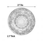 Acanthus Gilt Medallion 23 Inch Dia - Image 3