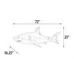 Wall Mounted Great White Shark 6ft - Image 5