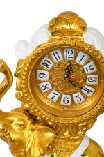 Elephant Mantle Clock - Image 3