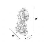 Elephant Mantle Clock - Image 4