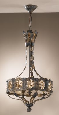 Castillio de Bronce-57333 AGB AI - Pendant-3 Lights