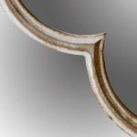 Homeroots - 10" Natural Brown With Whitewash Square Wall Mounted Accent Mirror - Image 6