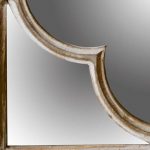 Homeroots - 10" Natural Brown With Whitewash Square Wall Mounted Accent Mirror - Image 5